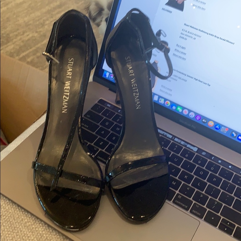 Stuart Weitzman Nudistsong Ankle Strap Sandal